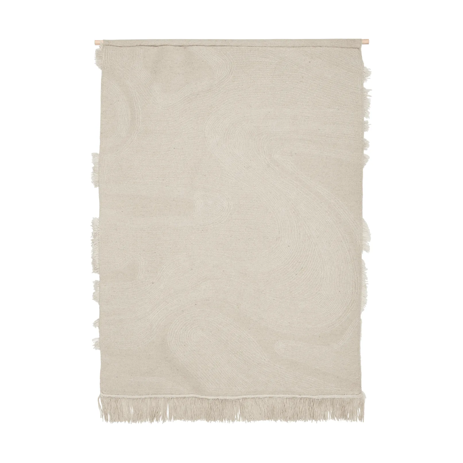 Rime arazzo da parete, Off-white, 110x145 cm Ferm Living