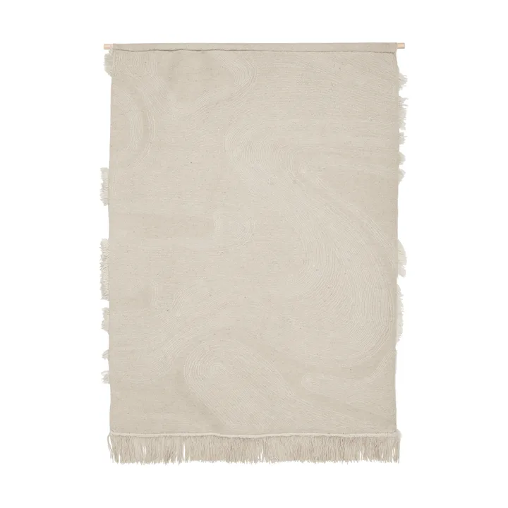 Rime arazzo da parete - Off-white, 110x145 cm - Ferm Living