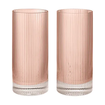 Ripple Highball bicchieri 48 cl confezione da 2 - Blush - Ferm Living