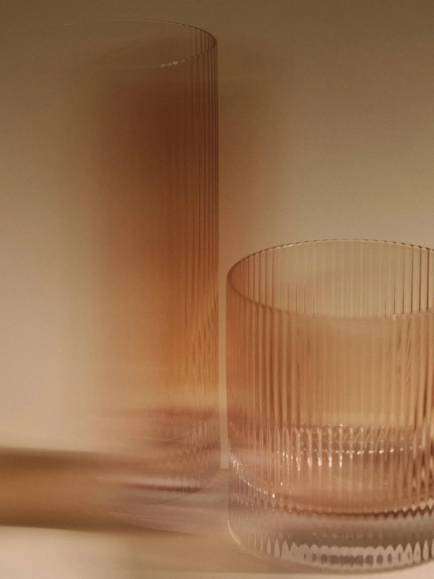 Ripple Highball bicchieri 48 cl confezione da 2, Blush Ferm Living