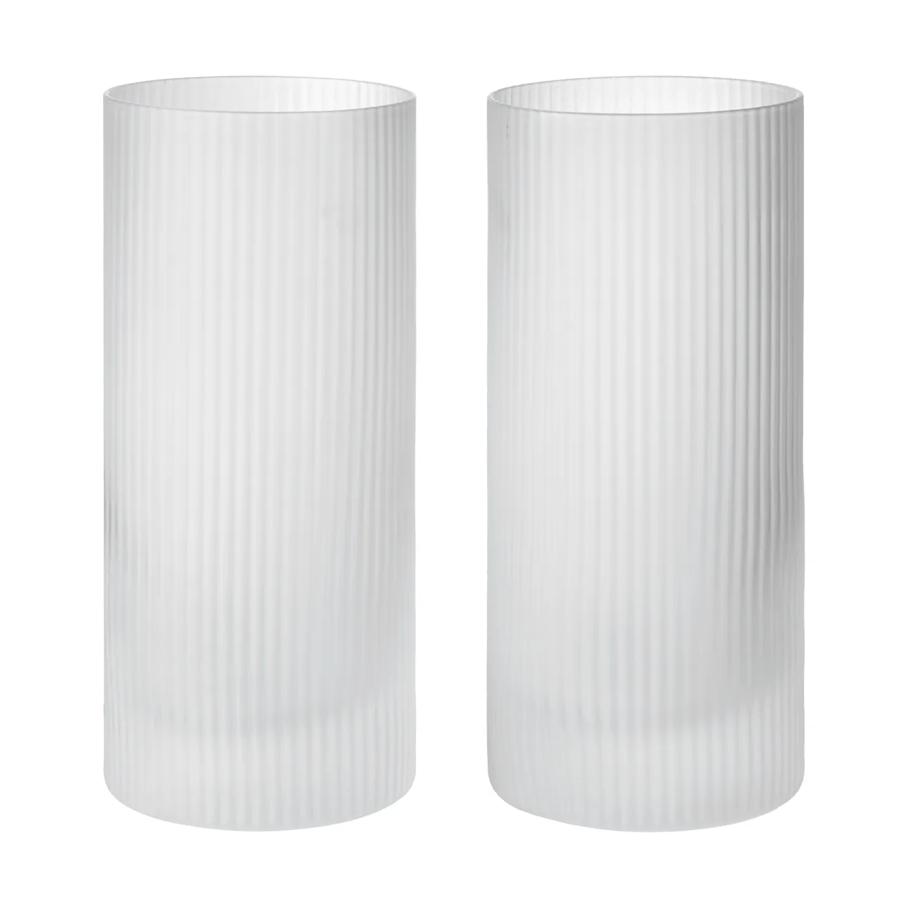 Ripple Highball bicchieri 48 cl confezione da 2, Trasparente Ferm Living