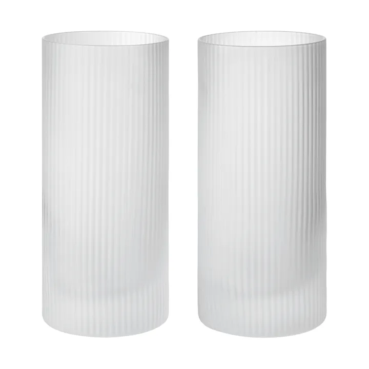 Ripple Highball bicchieri 48 cl confezione da 2 - Trasparente - Ferm Living