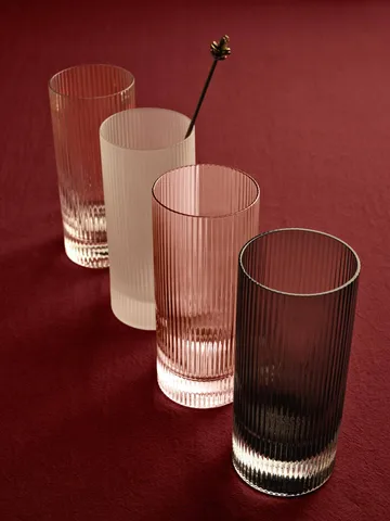 Ripple Highball bicchieri 48 cl confezione da 2 - Trasparente - Ferm Living