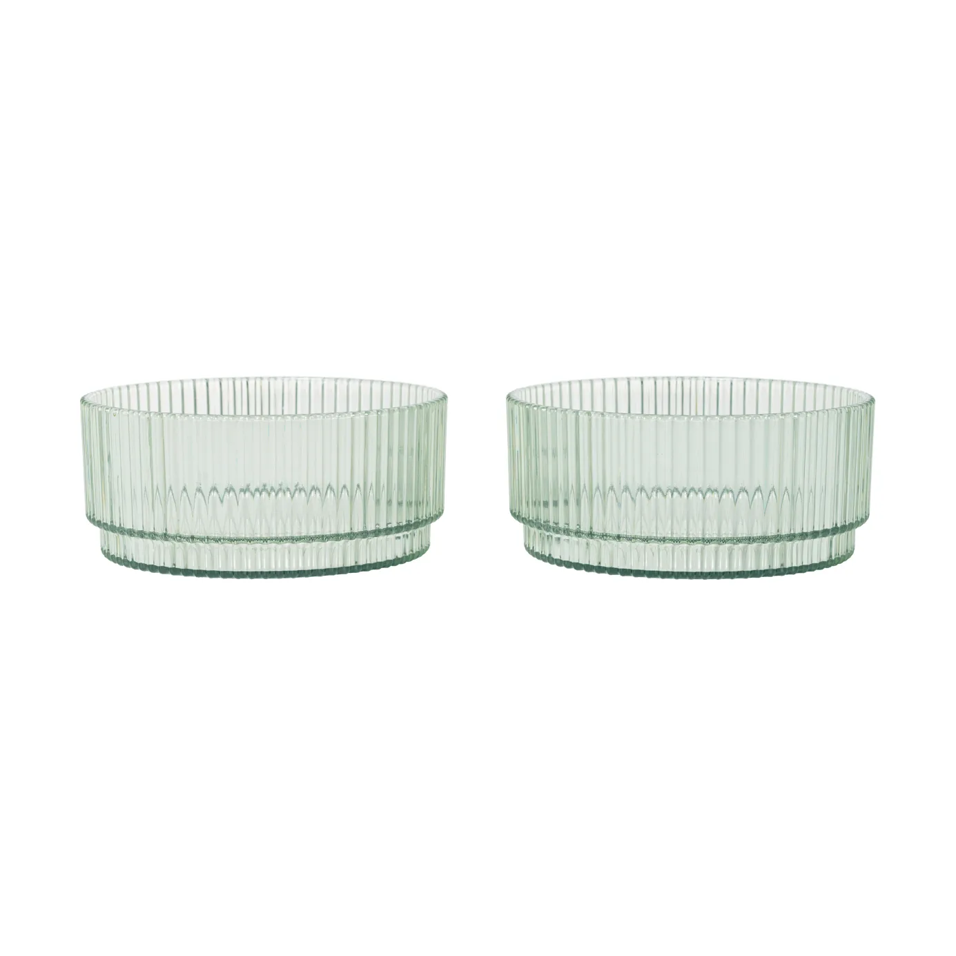 Ripple kids ciotola, Tea green, confezione da 2 Ferm Living