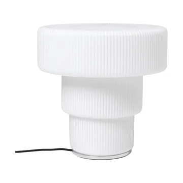 Ripple lampada da tavolo - White, Ø28x28 cm - Ferm Living