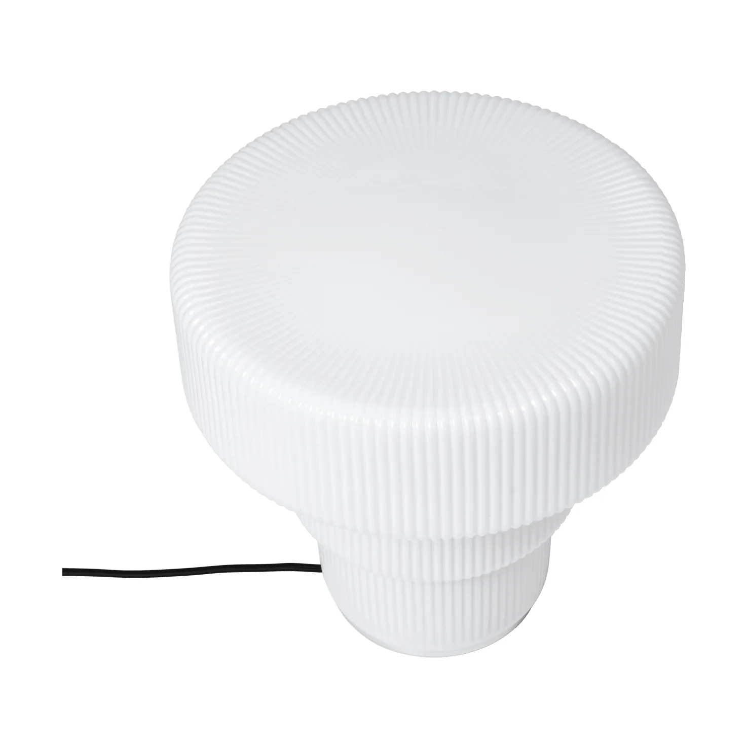 Ripple lampada da tavolo, White, Ø28x28 cm Ferm Living