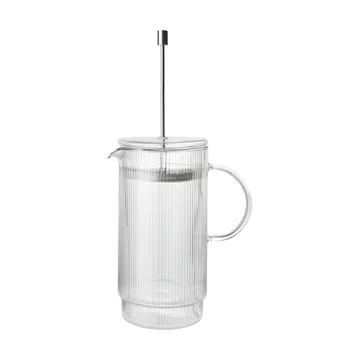Ripple Thermal caffettiera a stantuffo - Trasparente - Ferm Living