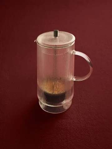 Ripple Thermal caffettiera a stantuffo - Trasparente - Ferm Living