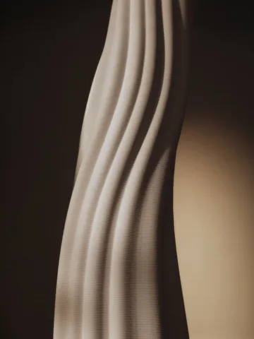 Rylith vaso da pavimento - Bianco sporco, 70 cm - Ferm Living