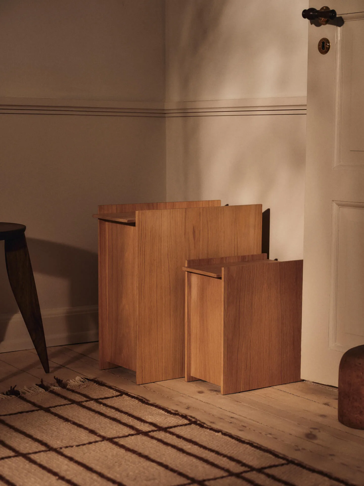 Sama cestino per la carta, Rovere, 35 L Ferm Living