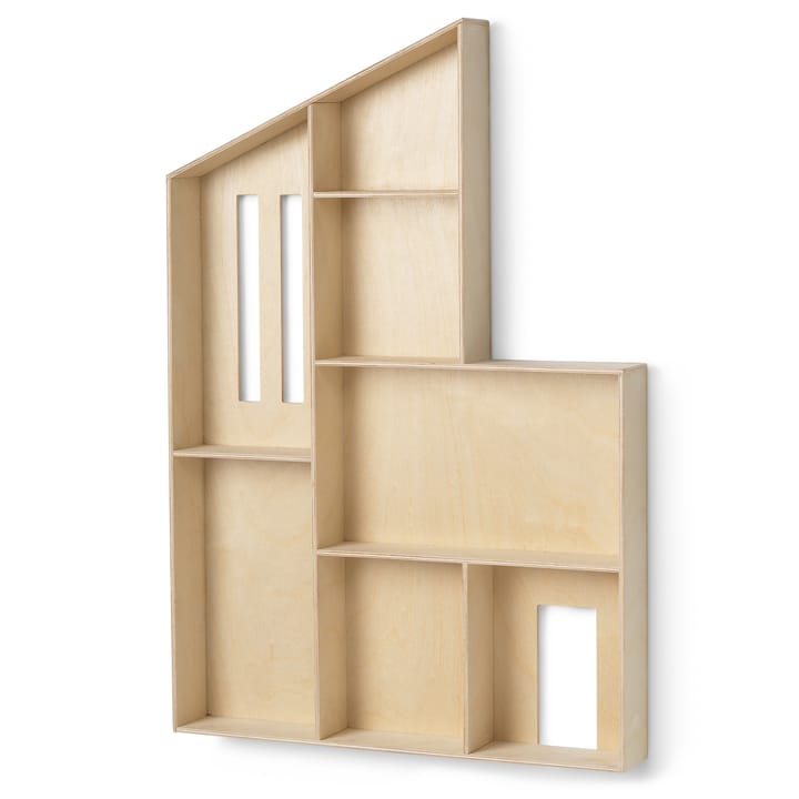 Scaffale per miniature Funkishus, naturale Ferm Living