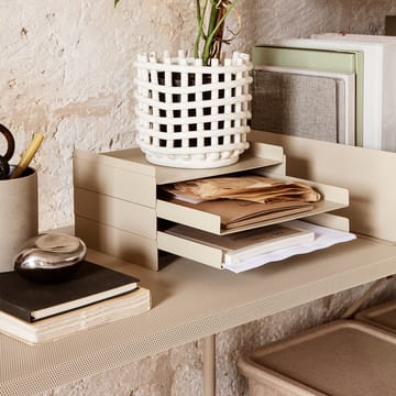 Scaffale Punctual Perforated 90 cm - Grigio chiaro - Ferm Living