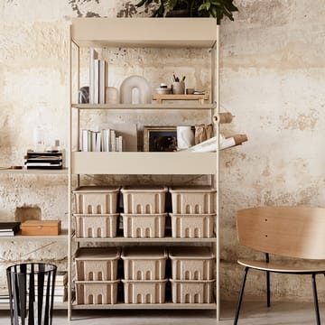 Scaffale Punctual Perforated 90 cm - Grigio chiaro - Ferm Living