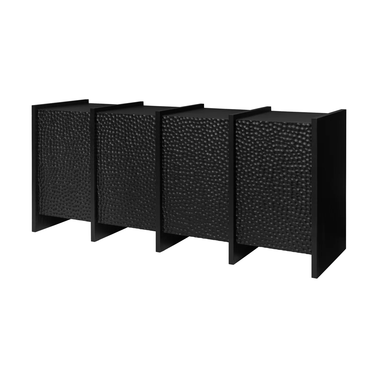 Scarni madia, Frassino tinto scuro, 163x50x74 cm Ferm Living