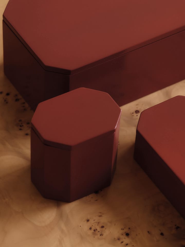 Scatola di conservazione Nova 15x25 cm, Picante Red Ferm Living