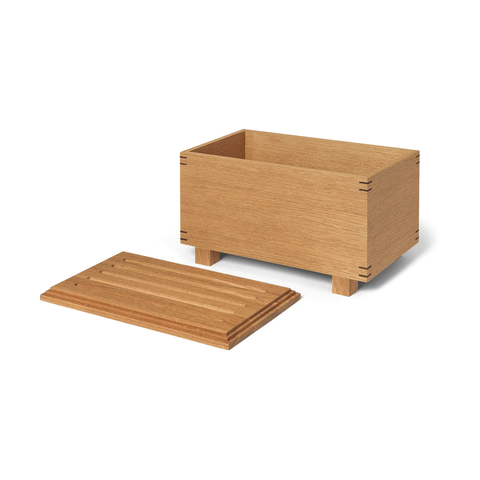 Scatola di legno Bon 19x35 cm, Oiled oak Ferm Living