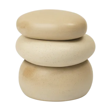 Scatola Pebble grande - Sand/Cream - Ferm Living
