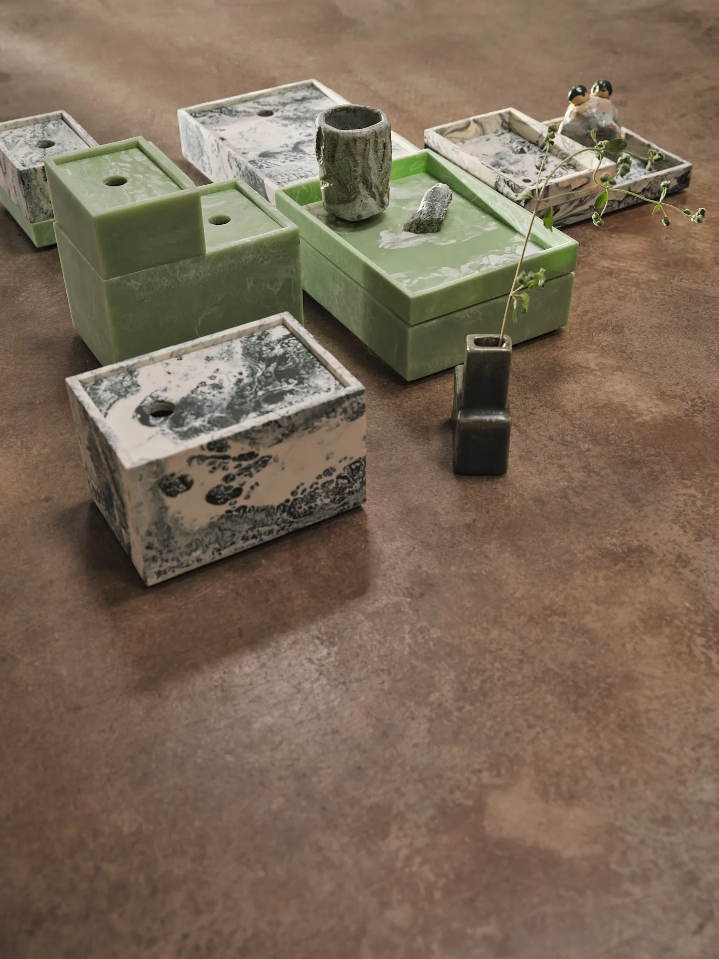 Scatola per conservazione Mist 15x20 cm, Seafoam Ferm Living