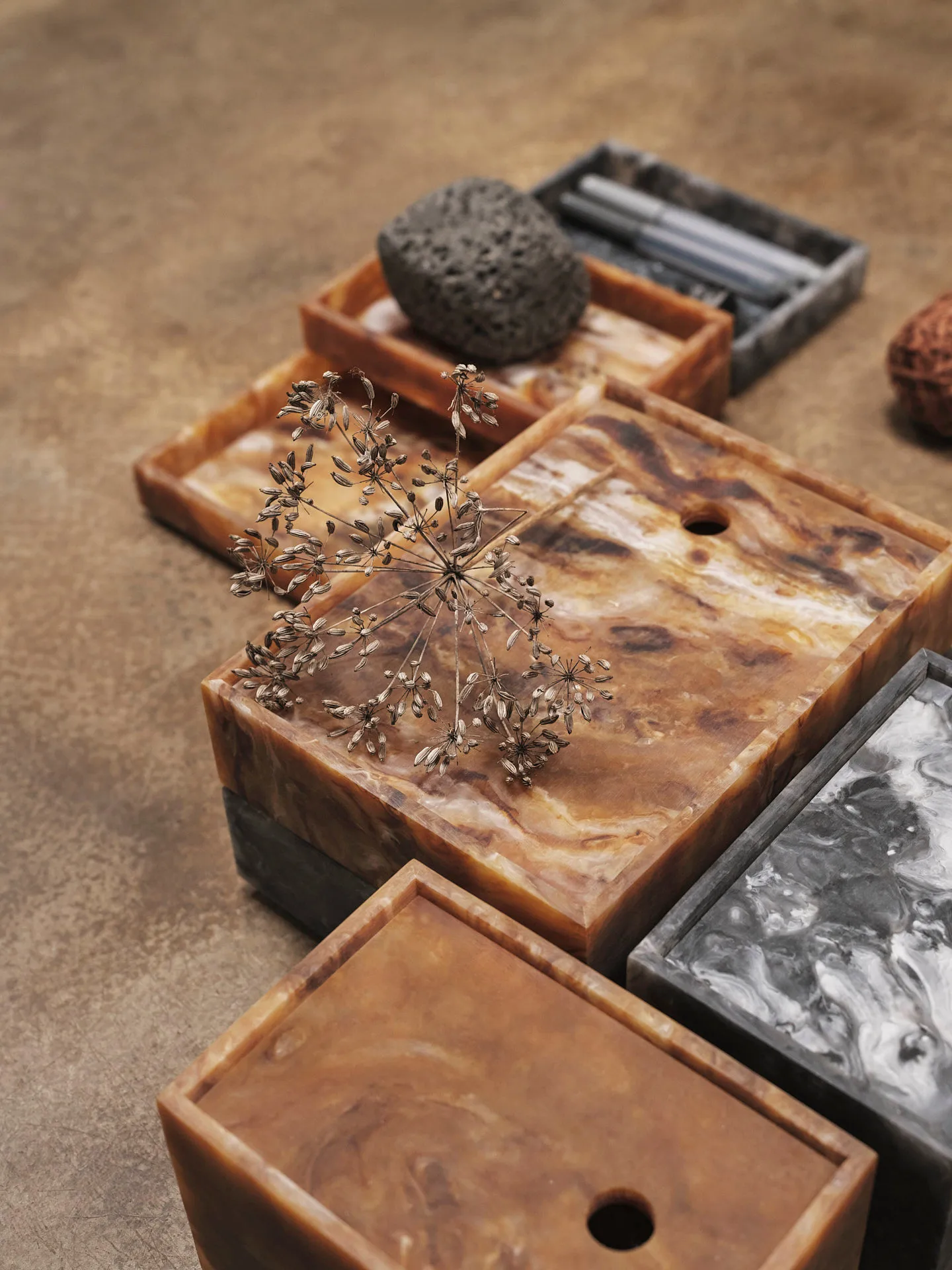 Scatola per conservazione Mist 15x20 cm, Sugar kelp Ferm Living