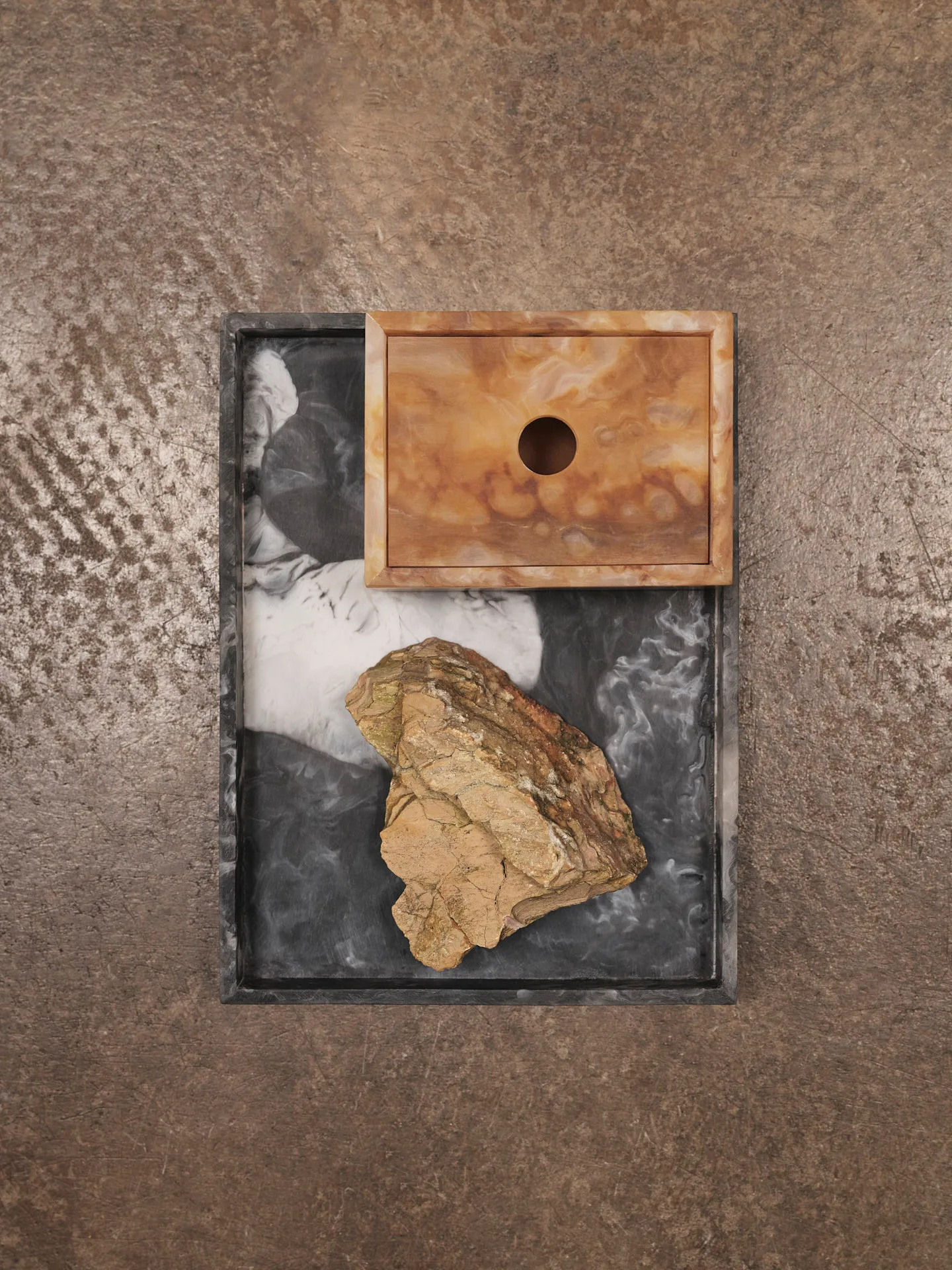 Scatola per conservazione Mist 7,5x10 cm, Sugar kelp Ferm Living