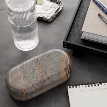 Scatola portaoggetti Bendum - marmo marrone - Ferm Living