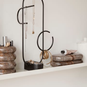 Scatola portaoggetti Bendum - marmo marrone - Ferm Living