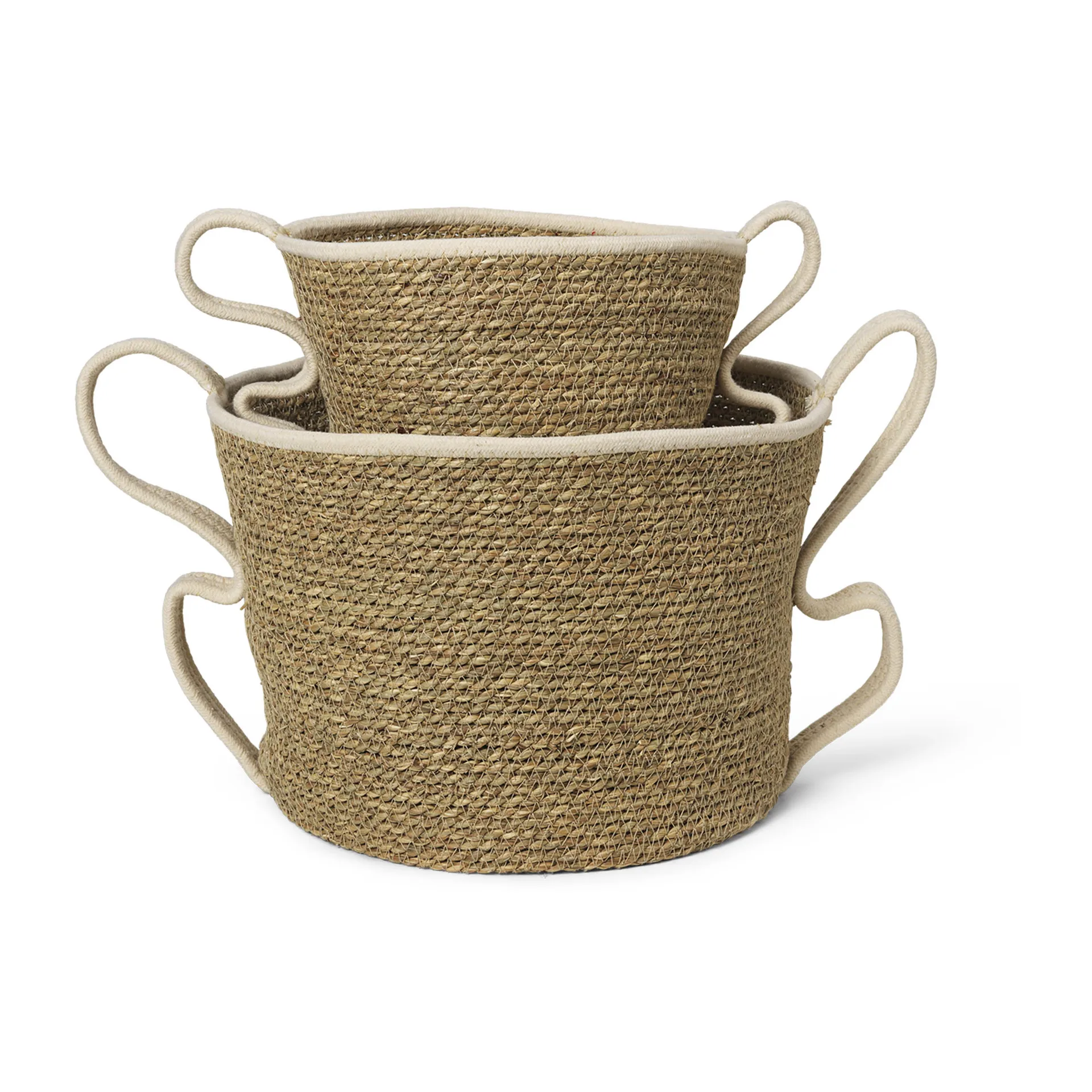 Scatola portaoggetti Verso, 2 pezzi, Off-white Ferm Living