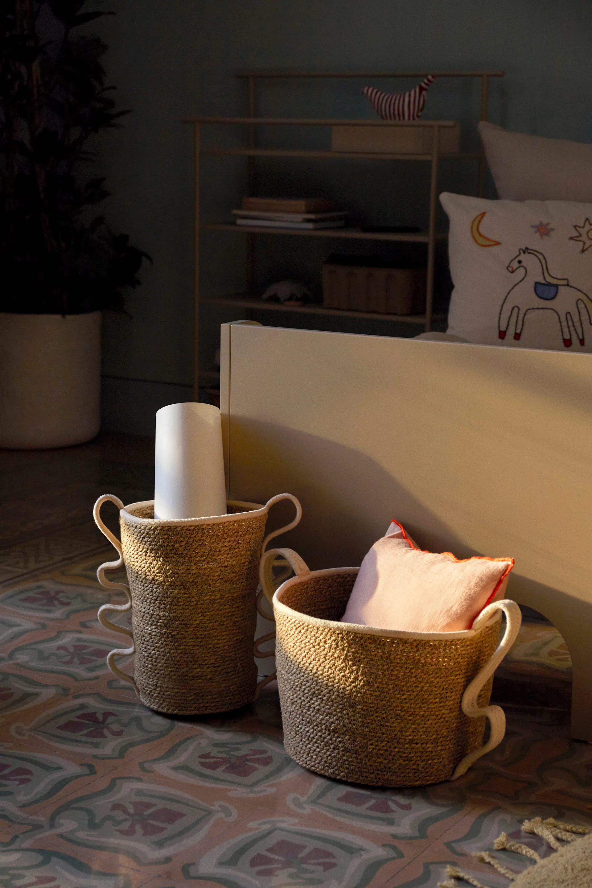 Scatola portaoggetti Verso, 2 pezzi, Off-white Ferm Living