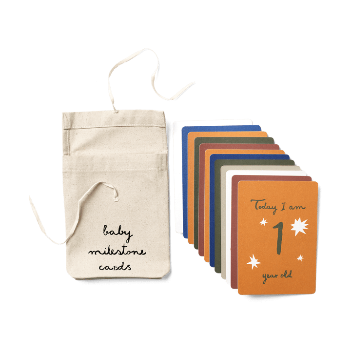 Scheda incl. borsa Ferm Living Milestone - Multi - Ferm Living
