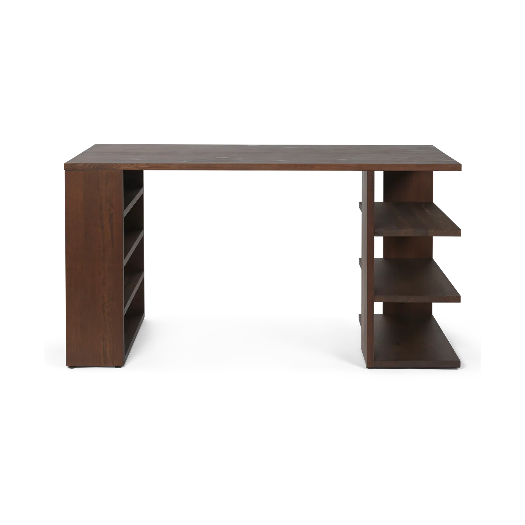 Scrittoio Edre 137x65x73,5 cm, Pino scuro macchiato Ferm Living