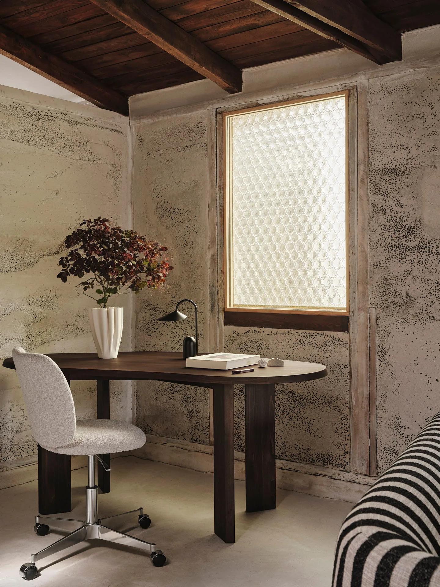 Scrittoio Tarn 90x170 cm, Dark stained beech Ferm Living