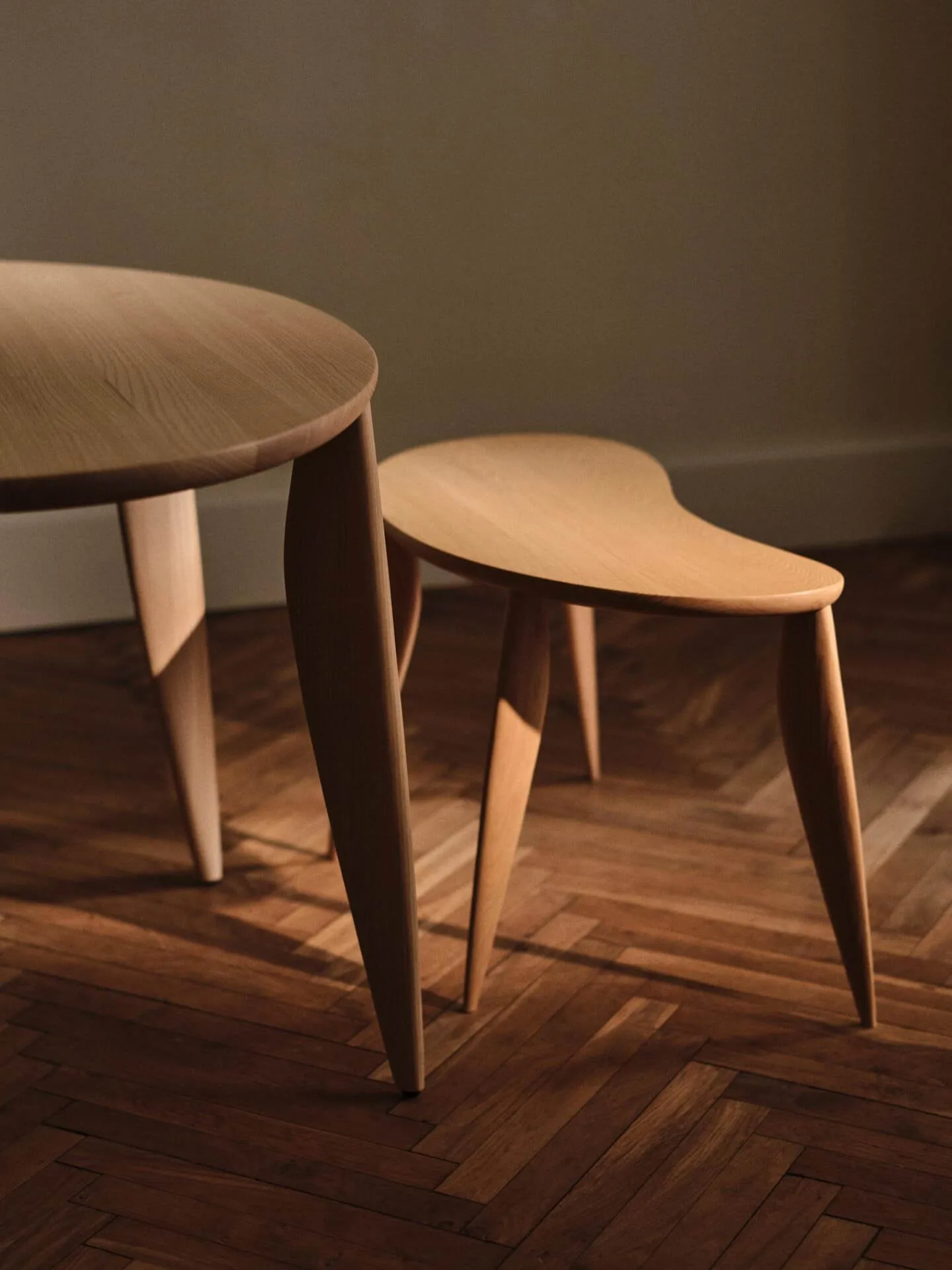 Scrivania Feve 60x117 cm, Frassino naturale Ferm Living