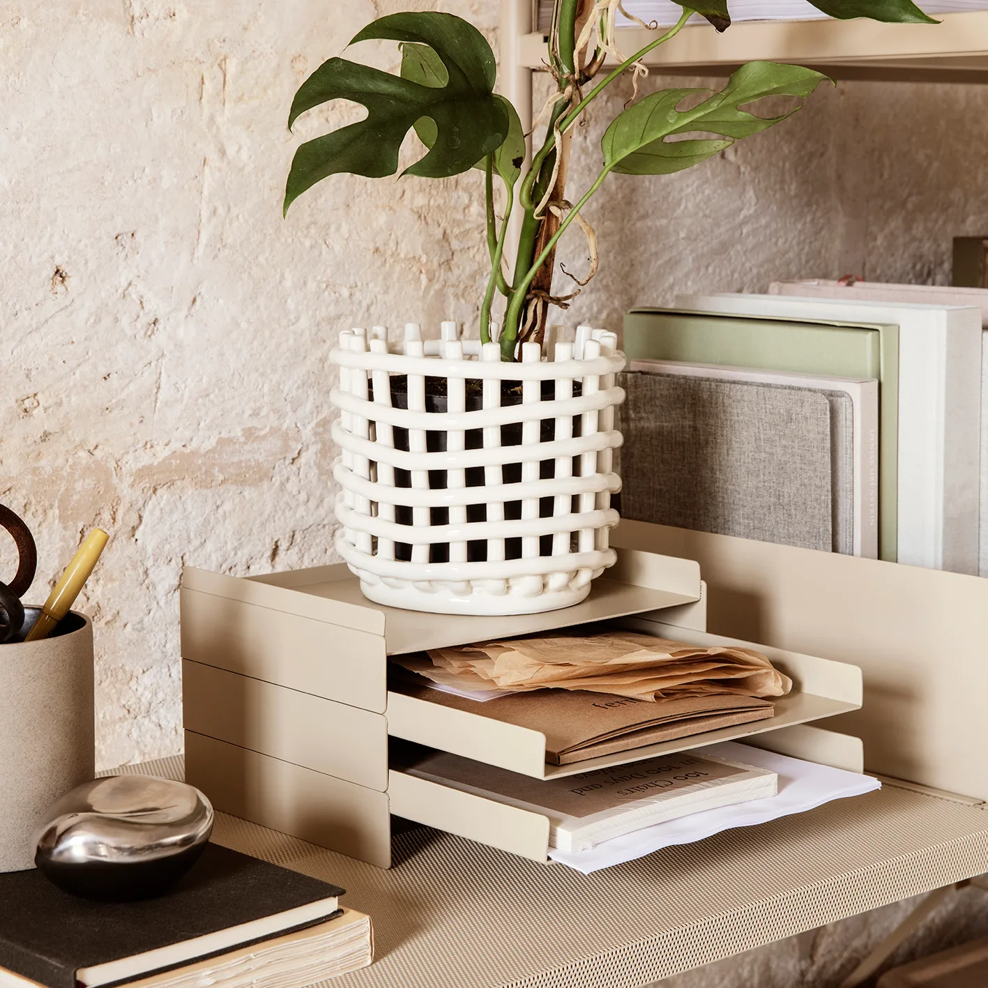 Scultura di decorazione, Acciaio inossidabile Ferm Living