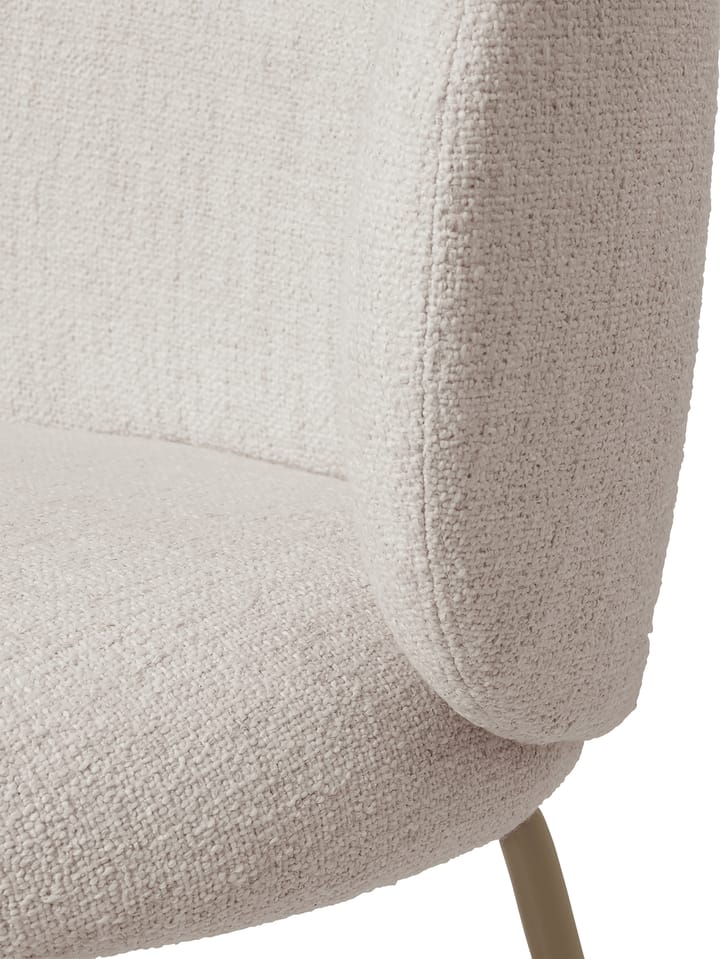 Sedia da pranzo Rico - bouclé, Cachemire color avorio Ferm Living