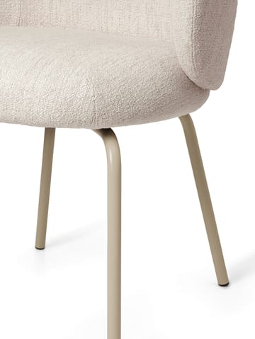 Sedia da pranzo Rico - bouclé - Cachemire color avorio - Ferm Living