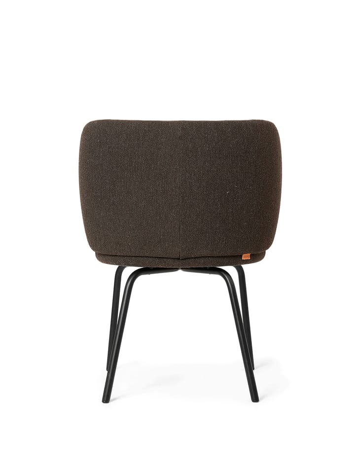Sedia da pranzo Rico hallingdal, Dark grey brown-black Ferm Living
