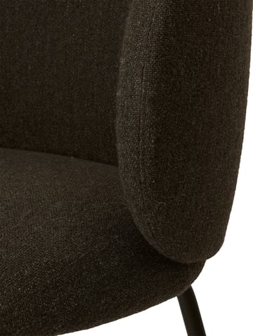 Sedia da pranzo Rico hallingdal - Dark grey brown-black - Ferm Living