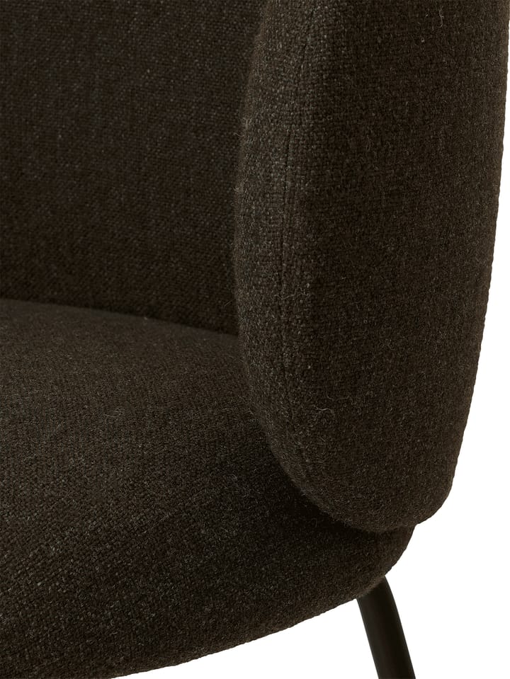 Sedia da pranzo Rico hallingdal, Dark grey brown-black Ferm Living