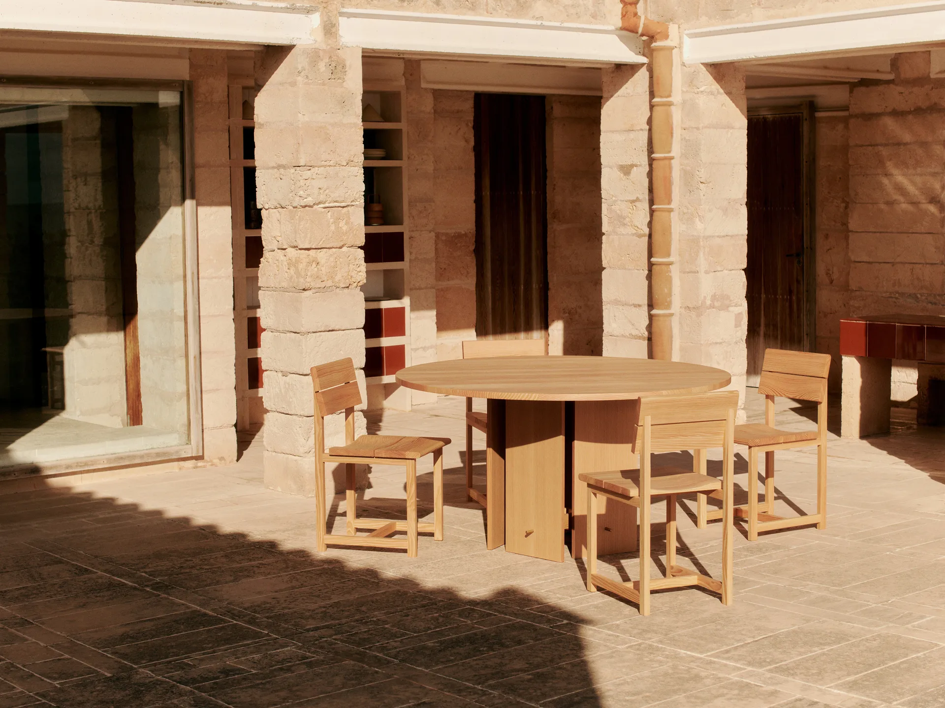 Sedia da pranzo Visit, Abete Douglas Ferm Living