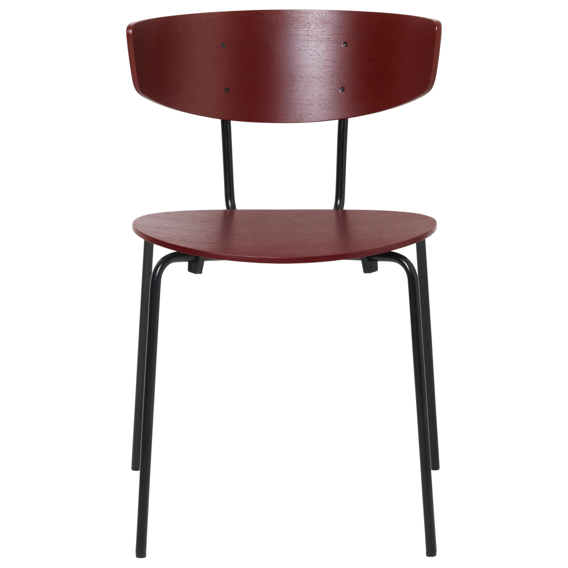 Sedia Herman, Rosso-marrone Ferm Living