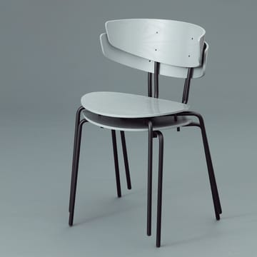 Sedia Herman - Walnut, supporto in acciaio nero - Ferm Living