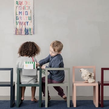 Sedia per bambini Little Architecht - Rosa, impiallacciatura di frassino - ferm LIVING