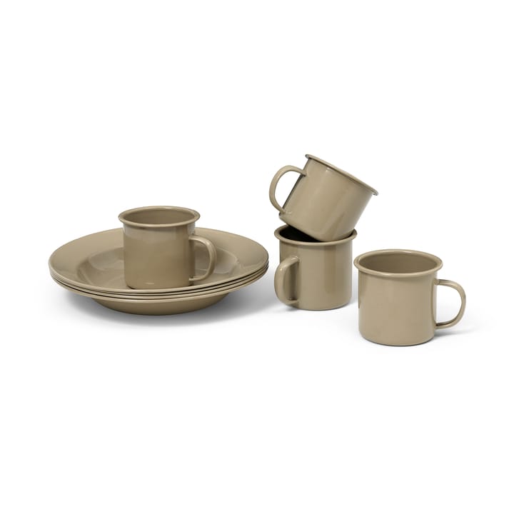 Servizio picnic Yard Picnic 8 pezzi, Cashmere Ferm Living
