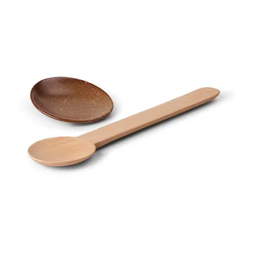 Set cucchiaio 2 pezzi Resting - Chocolate - Ferm Living