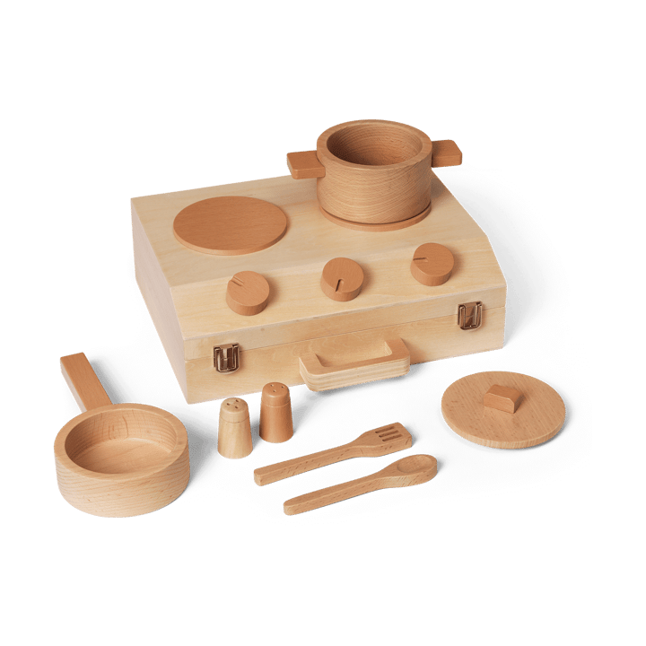 Set da cucina Toro Suitcase Kitchen per bambini - Natural - Ferm Living