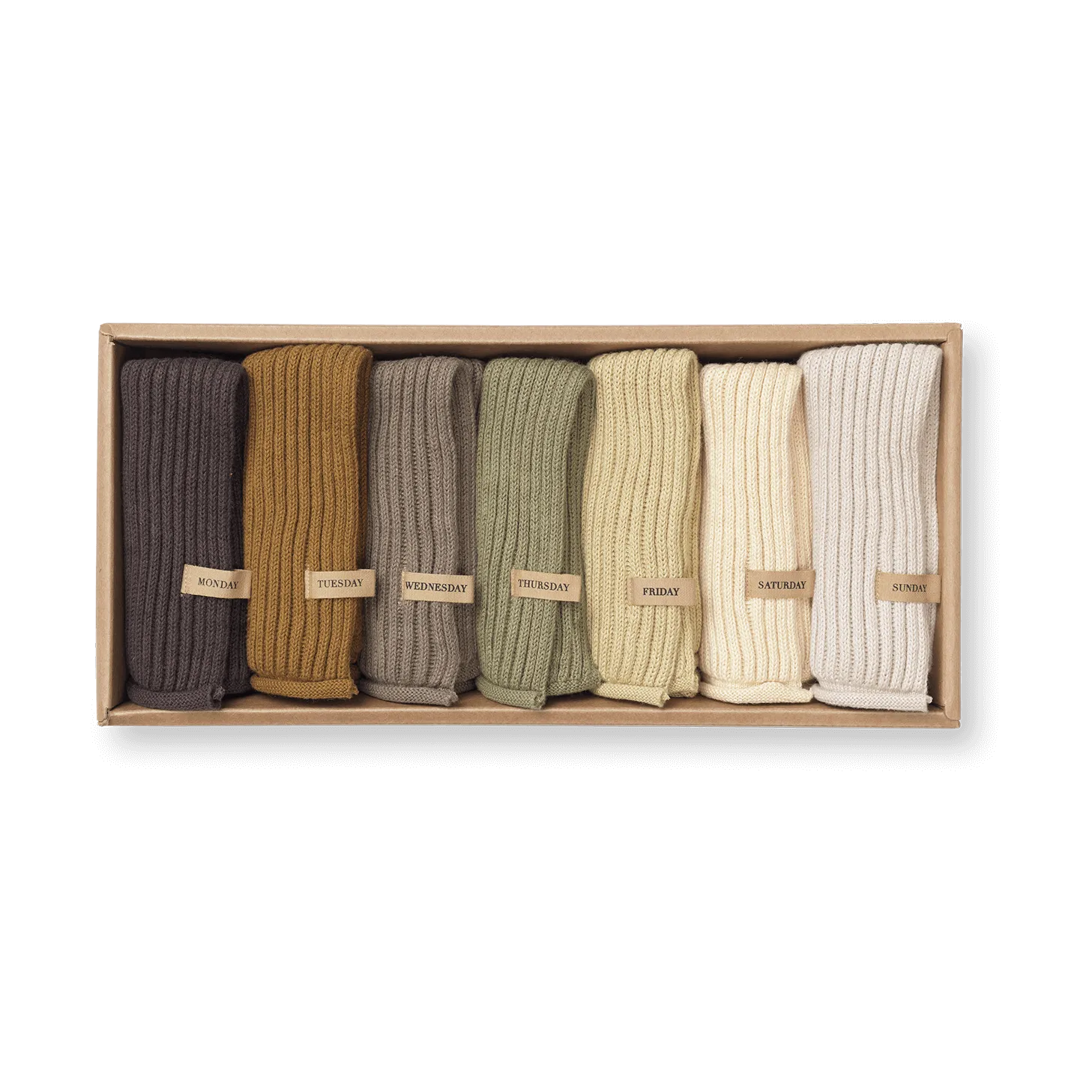 Set di canovacci Day da 7 pezzi 26x26 cm, Calma Ferm Living