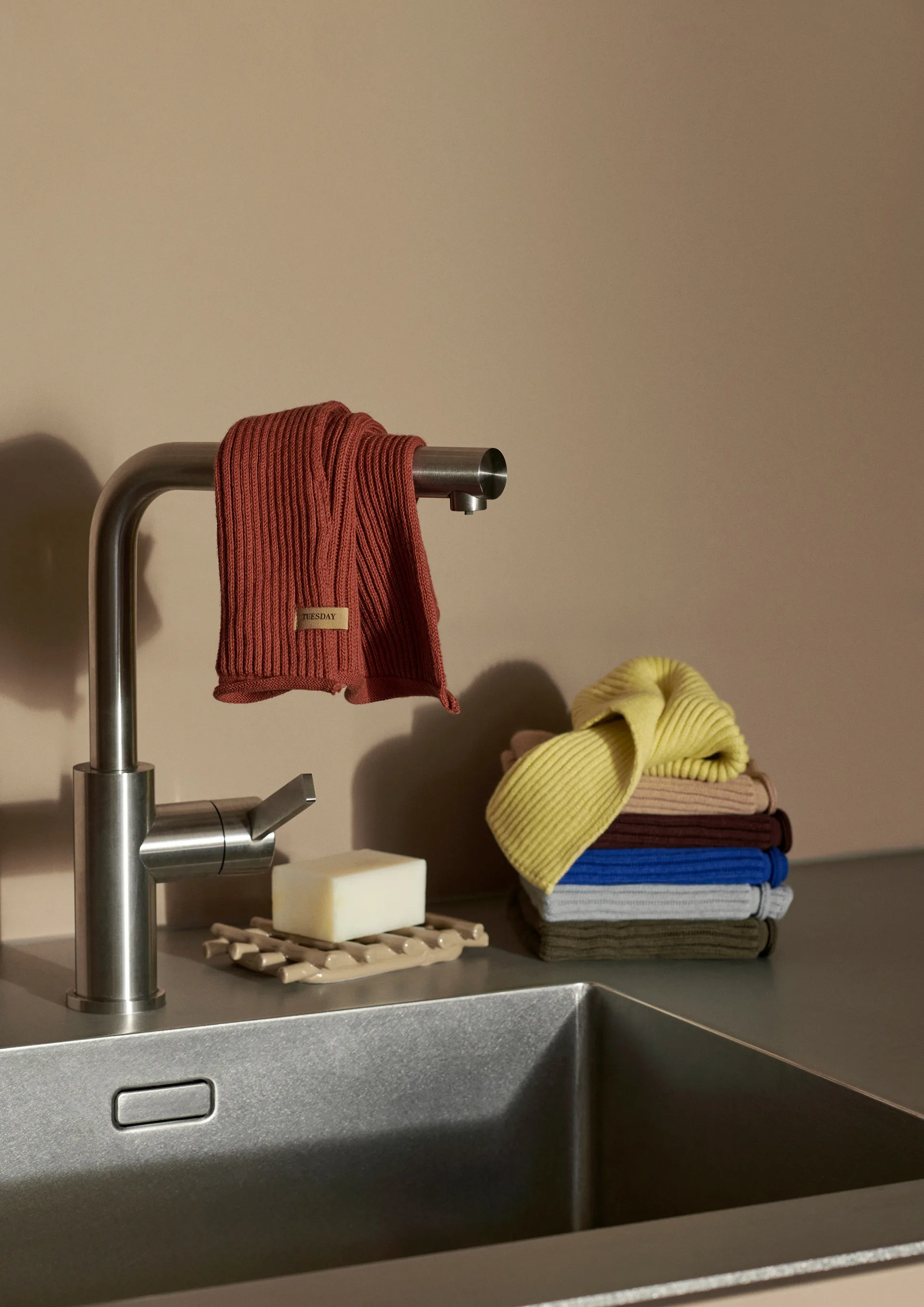 Set di canovacci Day da 7 pezzi 26x26 cm, Multi Ferm Living