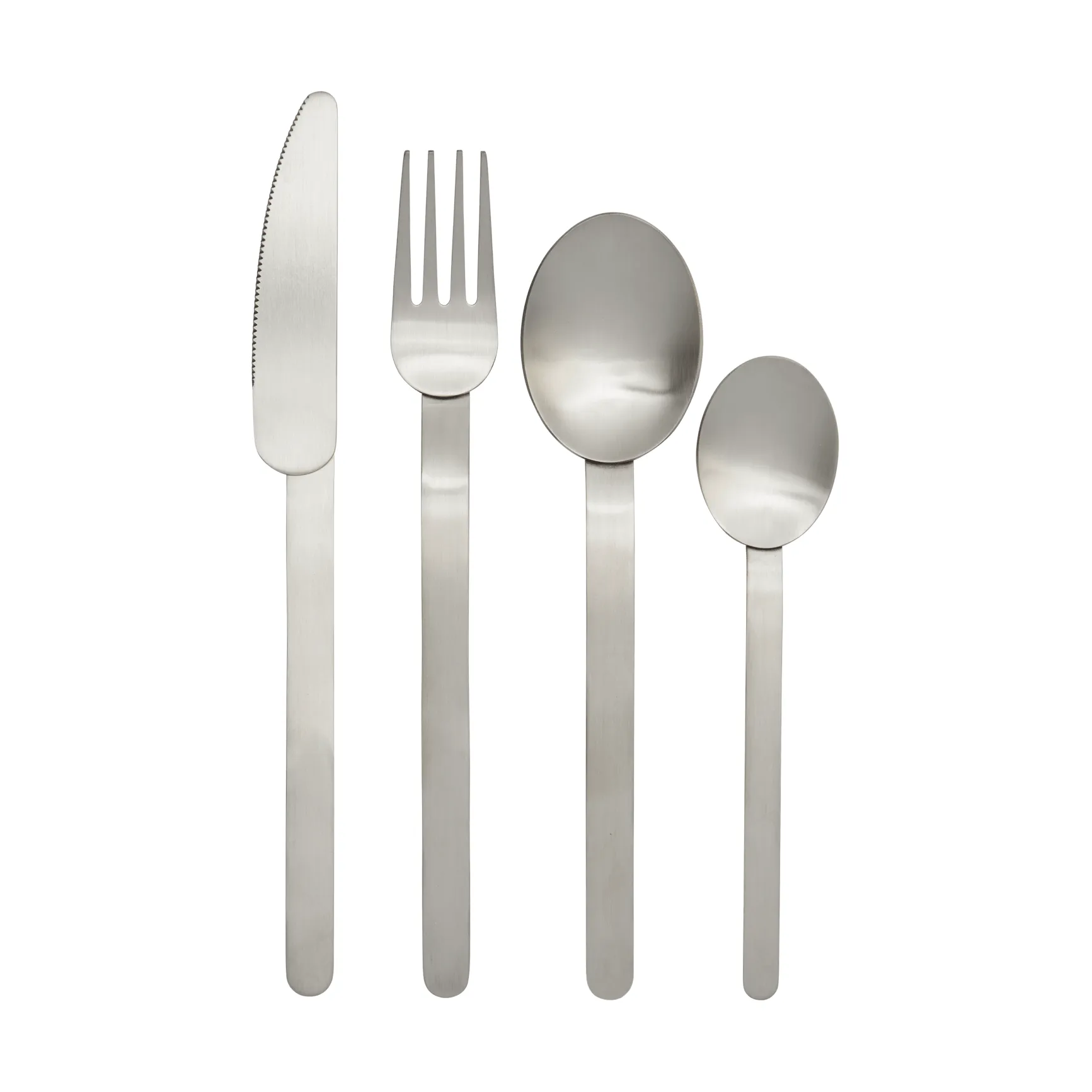 Set di posate Stelo 4 pezzi, Acciaio inox spazzolato Ferm Living