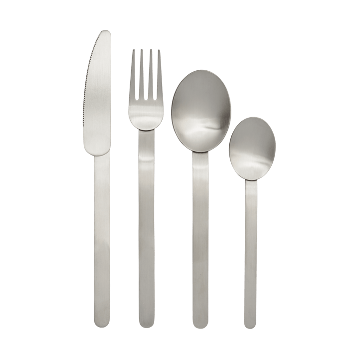 Set di posate Stelo 4 pezzi - Acciaio inox spazzolato - Ferm Living