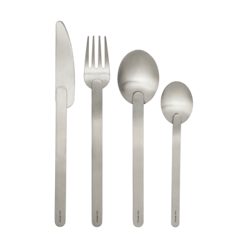 Set di posate Stelo 4 pezzi - Acciaio inox spazzolato - Ferm Living